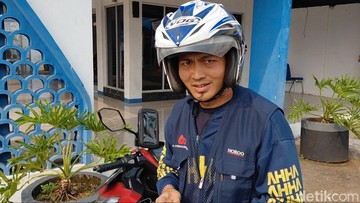 Tekad Pria Tangerang Tempuh 418 Km Bermotor Demi Reuni Idul Fitri Bersama Orang Tua