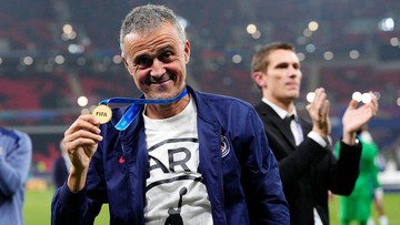 Luis Enrique bertanya apakah Paris Saint-Germain favorit juara Liga Champions? (Foto: NurPhoto via Getty Images/NurPhoto)