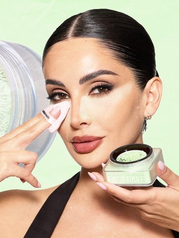 Setting Powder Hijau. Foto: Dok. Laura Mercier, Huda Beauty