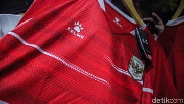 Jersey baru Timnas Indonesia akan