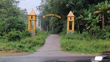 Di kawasan Gunung Tugel, Banyumas, Jawa Tengah terdapat sebuah kampung mati. (Anang Firmansyah/detikJateng)