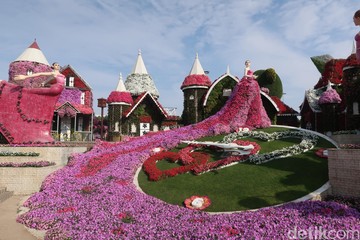 Dubai Miracle Garden (Bonauli/detikcom)