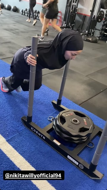 Transformasi Penampilan Nikita Willy Saat Menjalani Latihan Fisik Intensif Hyrox