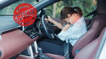 Nyeri tengkuk belum tentu pertanda kolesterol tinggi. Foto: iStock