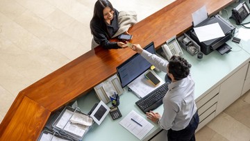 Ilustrasi hotel (Getty Images/Hispanolistic)