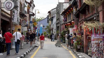 Ilustrasi turis Timur Tengah di Malaysia. (LightRocket via Getty Images/Stephen J. Boitano)