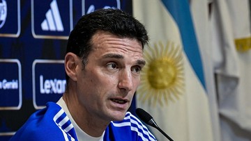 Pelatih Argentina Lionel Scaloni. Foto: Getty Images/Marcelo Endelli