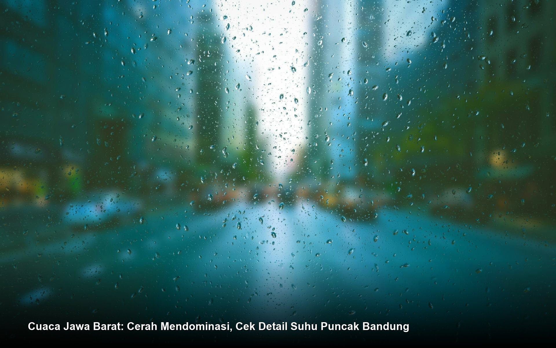 Cuaca Jawa Barat: Cerah Mendominasi, Cek Detail Suhu Puncak Bandung