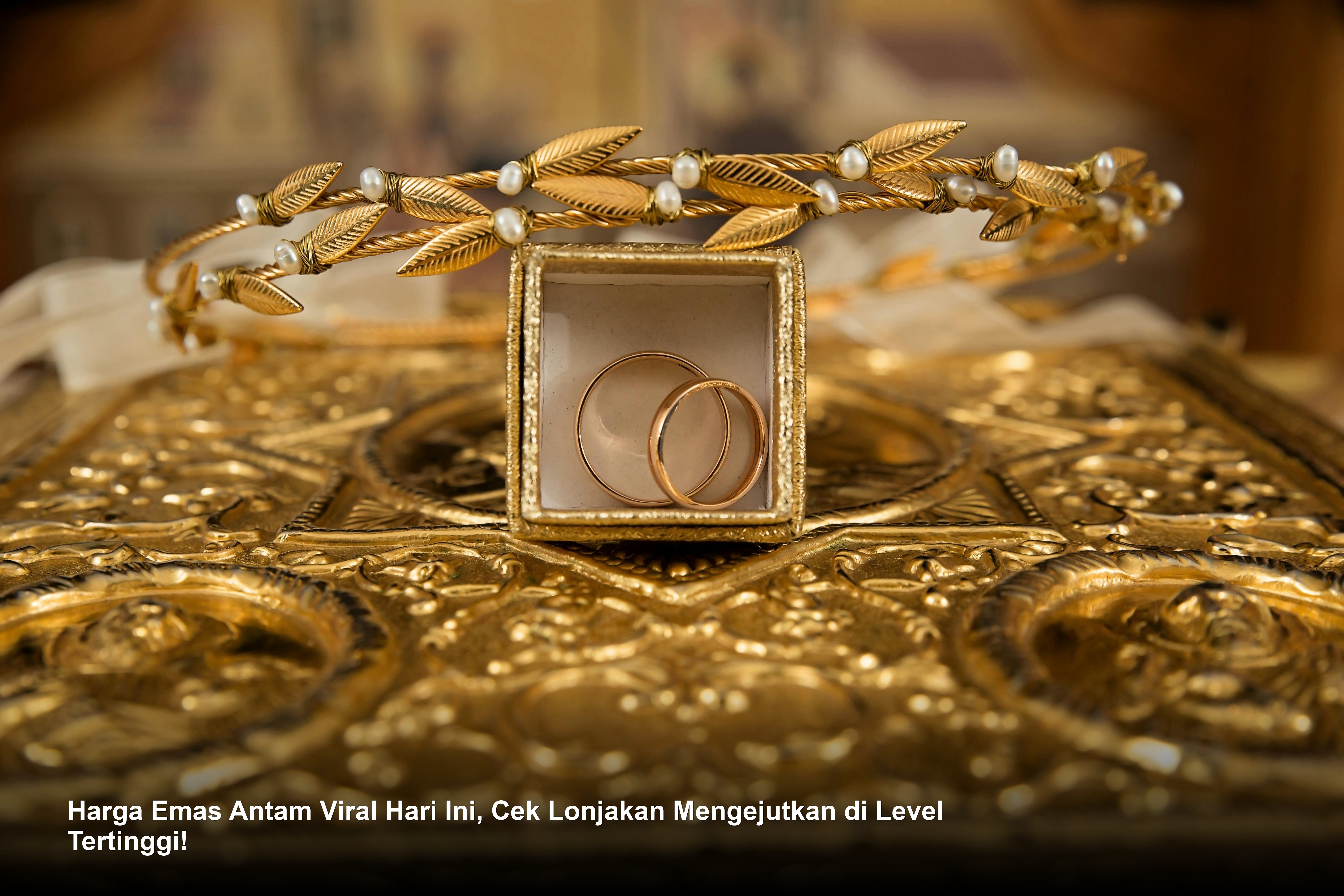 Harga Emas Antam Viral Hari Ini, Cek Lonjakan Mengejutkan di Level Tertinggi!