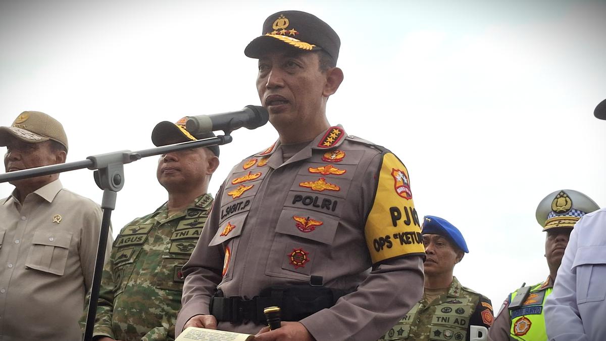 Kapolri Siapkan Rekayasa Lalu Lintas hingga Antisipasi Bencana di Mudik Lebaran 2026