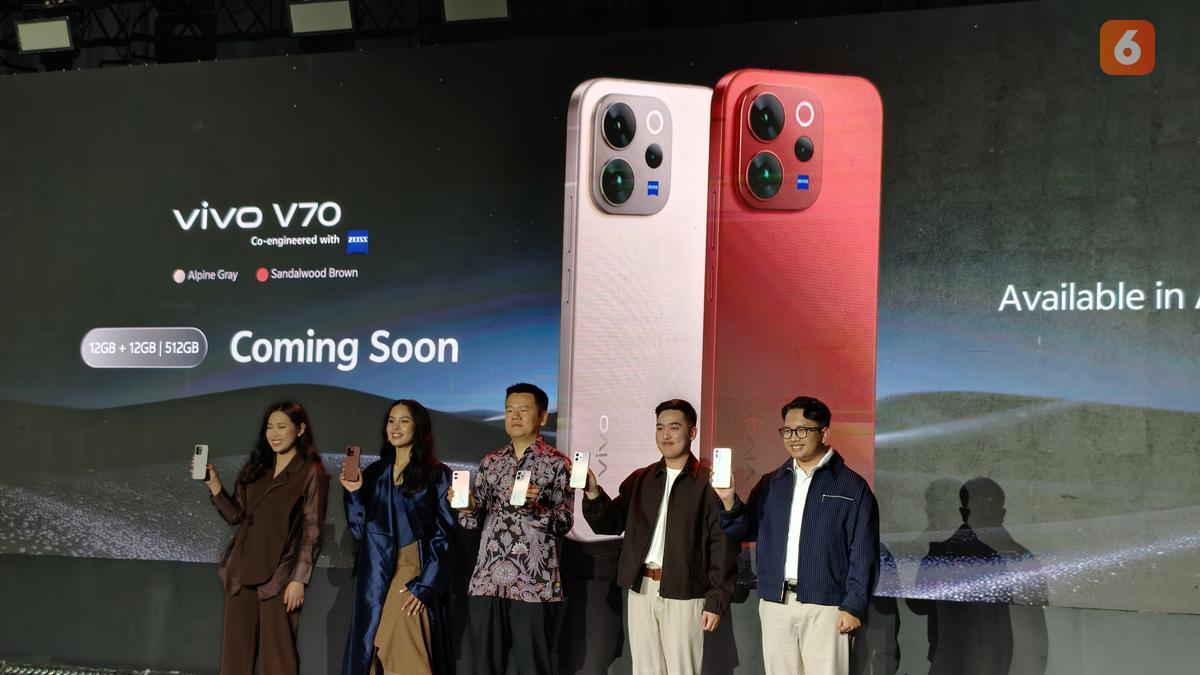 Vivo Gebrak Pasar Indonesia dengan Seri V70: Perpaduan Fotografi Canggih, Performa Tinggi, dan Daya Tahan Baterai Ekstra