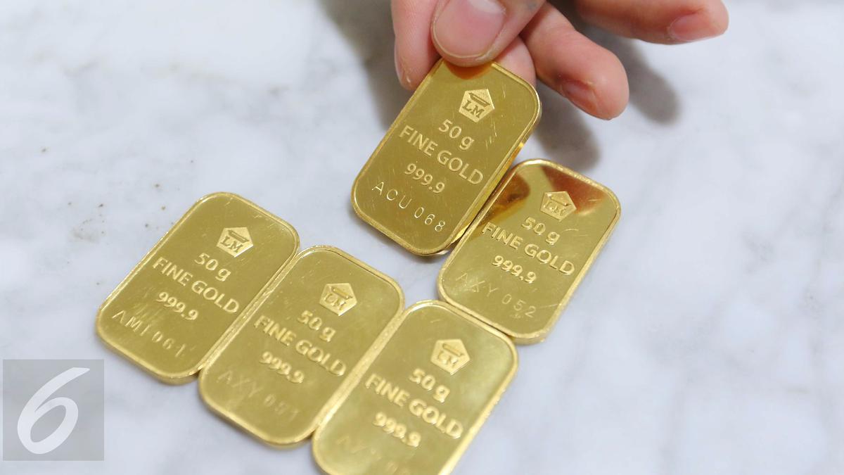 Pasar Emas Terkoreksi: Harga Emas Antam Anjlok Tajam di Awal Maret 2026