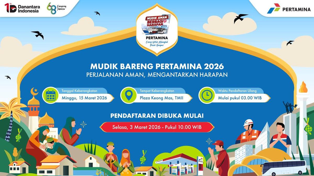 Pertamina Gelar Mudik Bareng 2026: Mudik Aman dan Nyaman Menuju Kampung Halaman